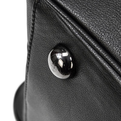 Holdall en Cuir Noir | AALBORG