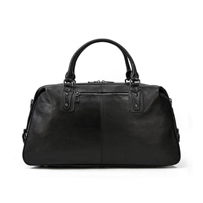 Holdall en Cuir Noir | AALBORG