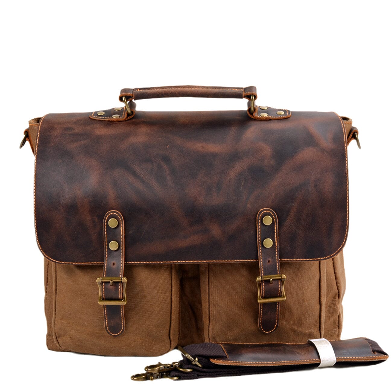 Sac Messenger en Toile Vintage | ANSEN